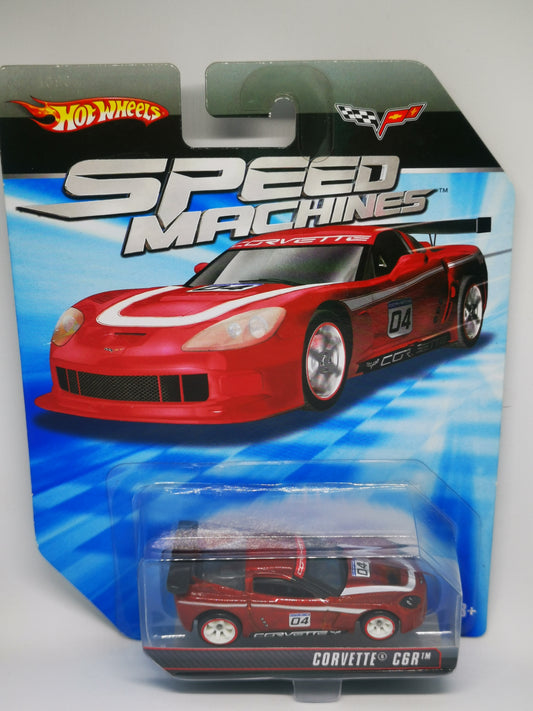 Hot Wheels Speed Machines Corvette C6R   6 spokes