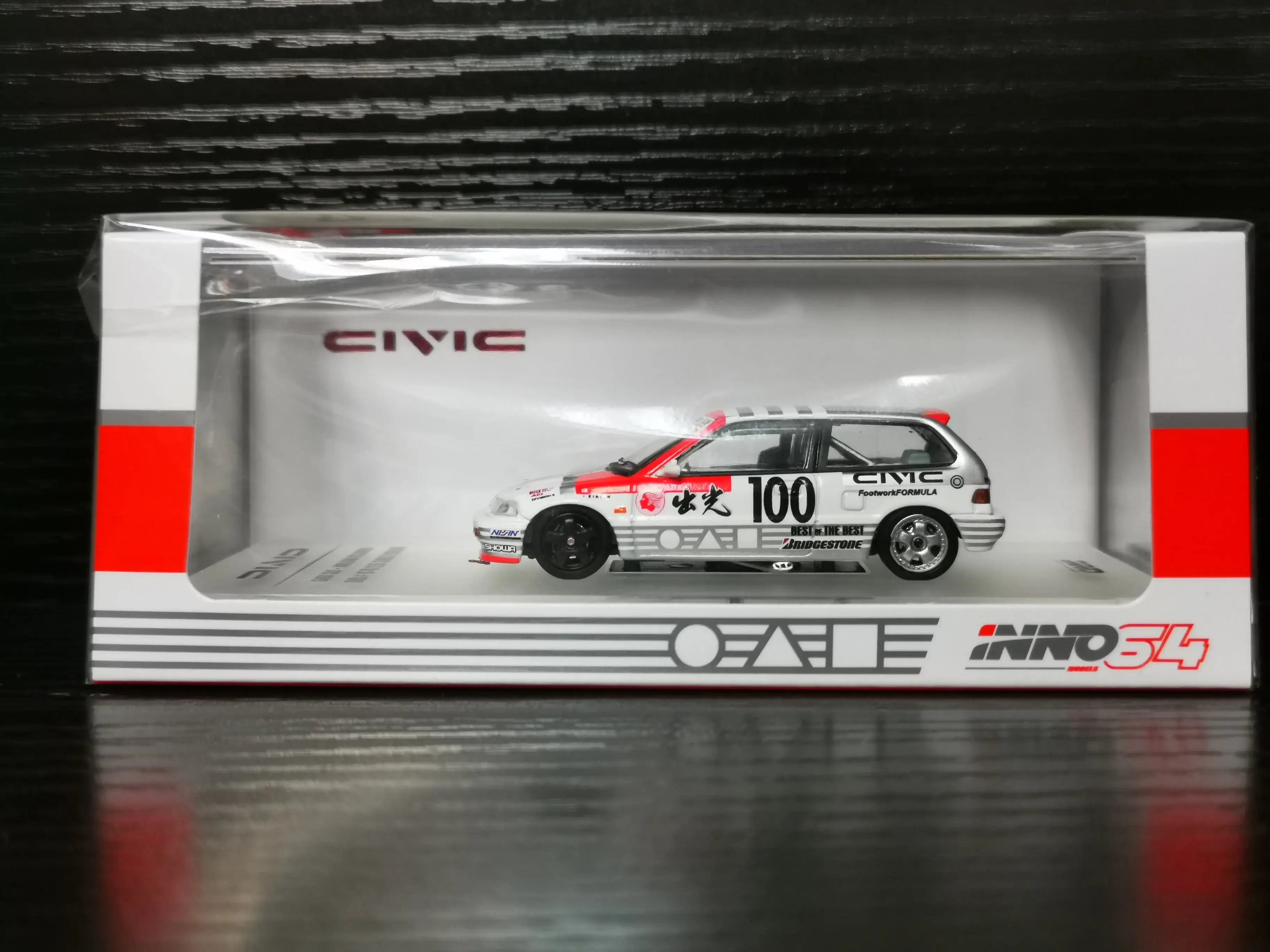 INNO64 Honda Civic EF9 出光 Idemitsu Motion scale 1:64 #100 – Mobile ...