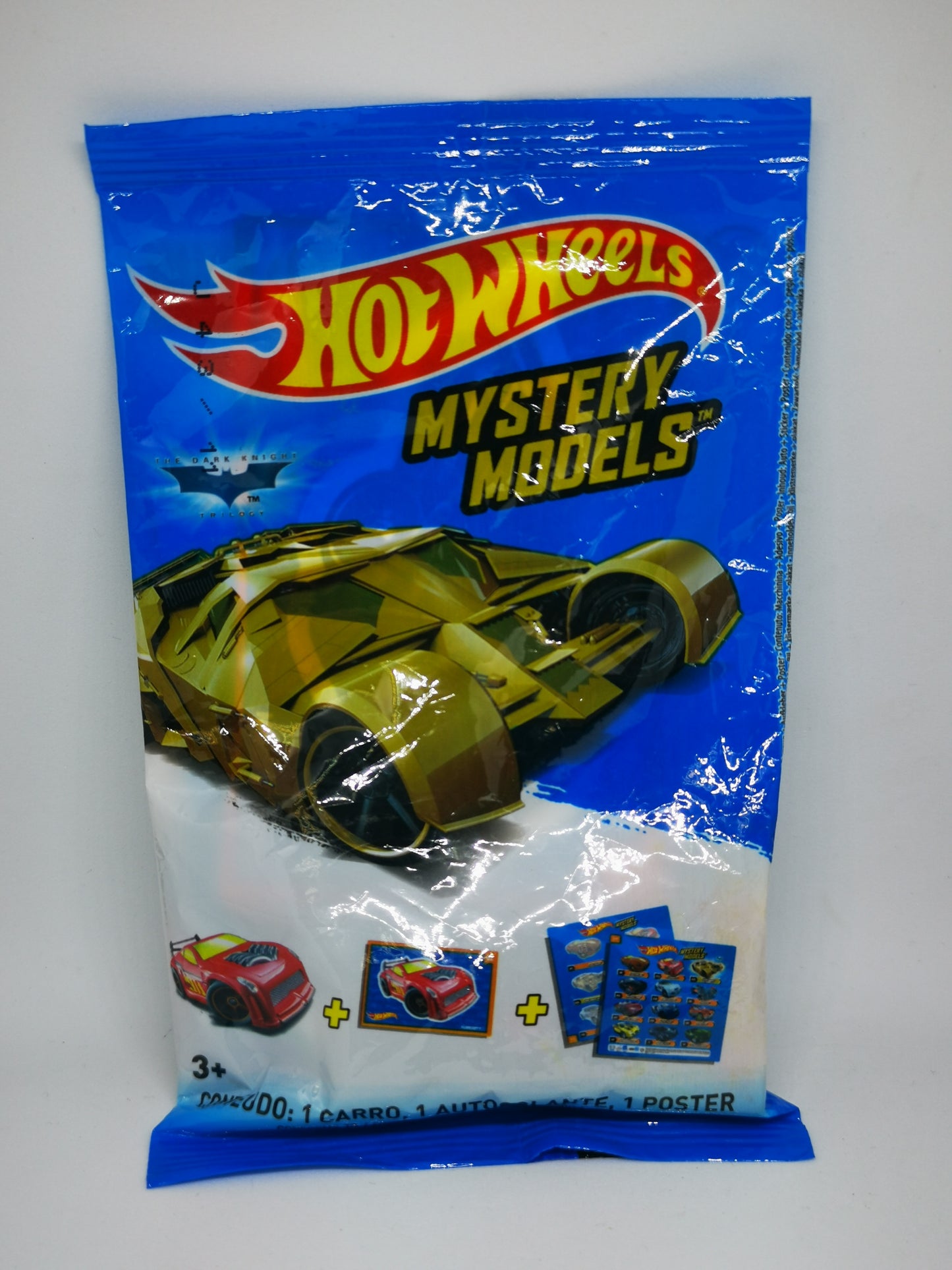 Hot Wheels Mystery Model Gold BatMobile