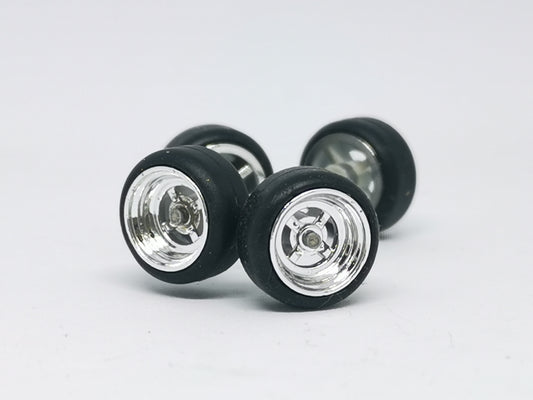 Hot Wheels Real Rider Rims and Tires set 1:64 SCALE