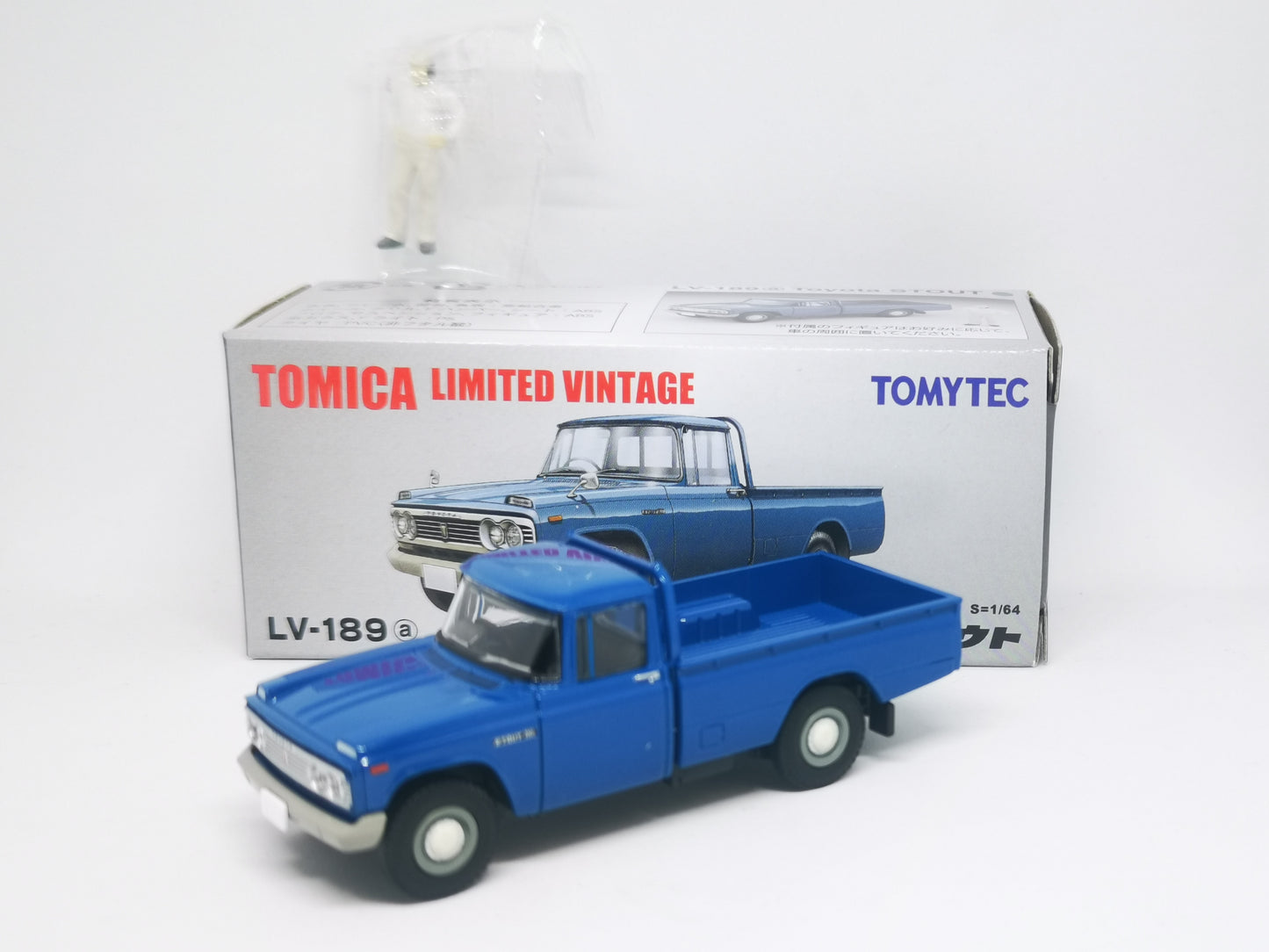 Tomica Limited Vintage LV-189a Toyota Stout (Blue) Takara Tomy