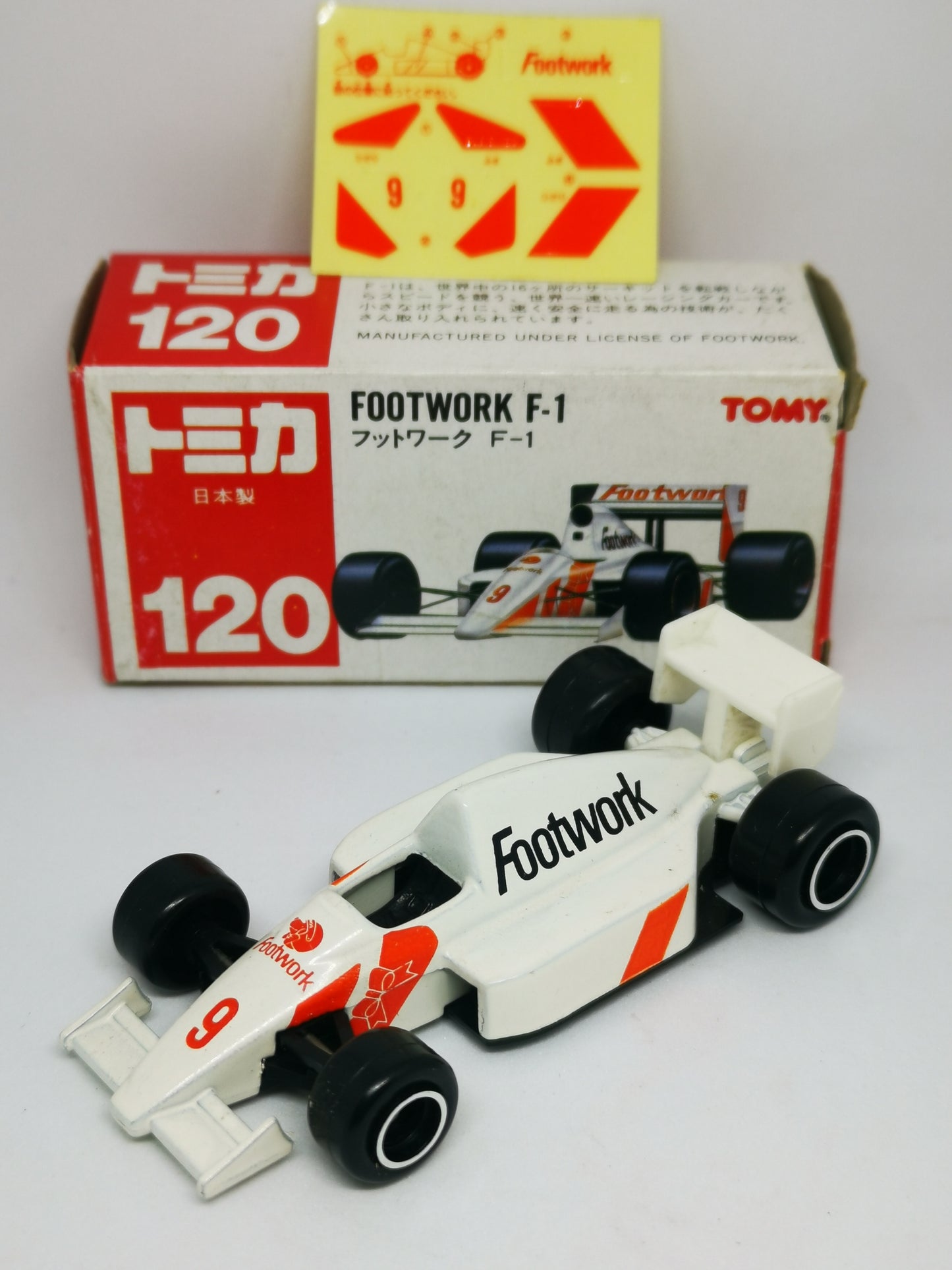 Tomica #120 Footwork F1 Made in Japan