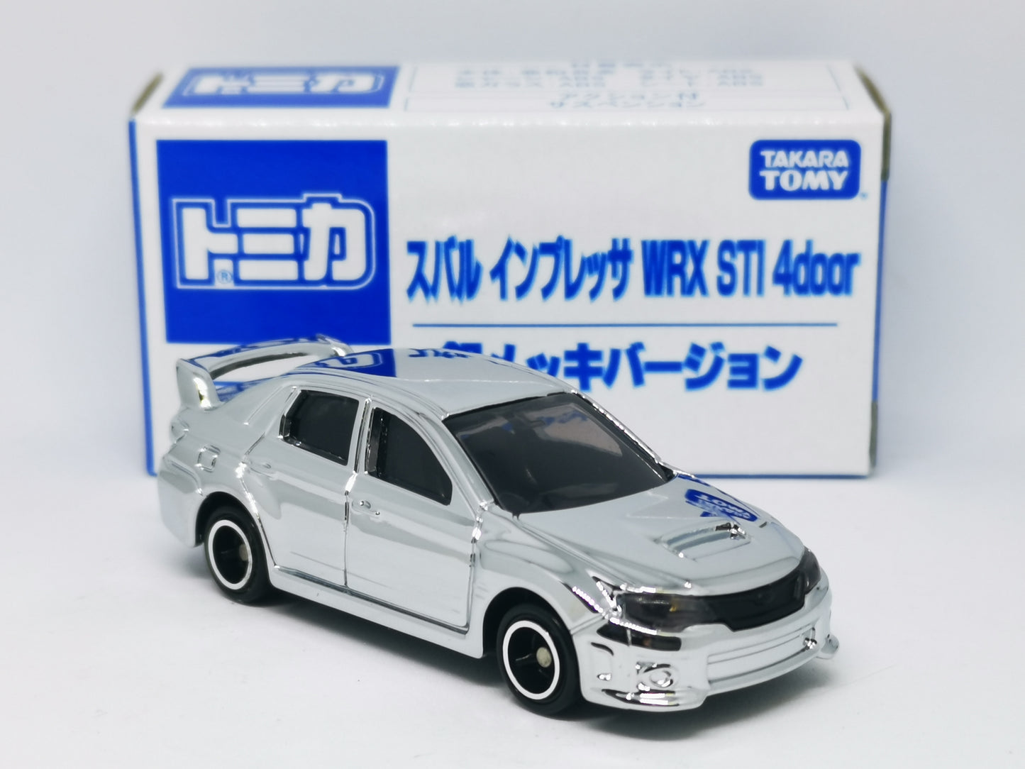 Tomica Expo Exclusive Subaru WRX Sti 4 Door Chrome