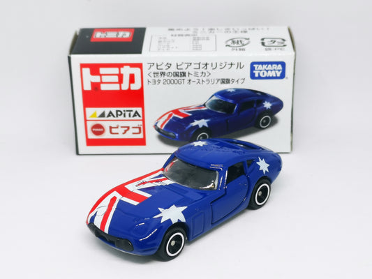 Tomica Japan Apita Mall Exclusive Toyota 2000GT World National flag Series Australia