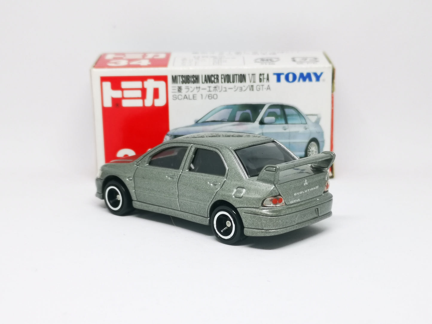 Tomica #34 Mitsubishi Lancer Evolution VII GT-A