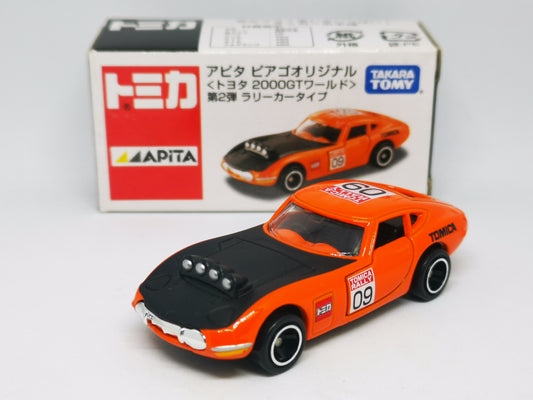 Tomica Japan Apita Mall Exclusive Toyota 2000GT Rally Type