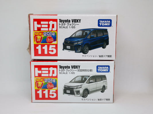 Tomica #115 Toyota Voxy Set of 2