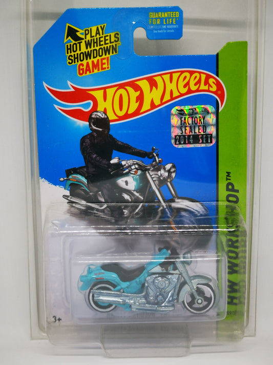 Hot Wheels 2014 Factory Sealed Harley Davidson Fat Boy