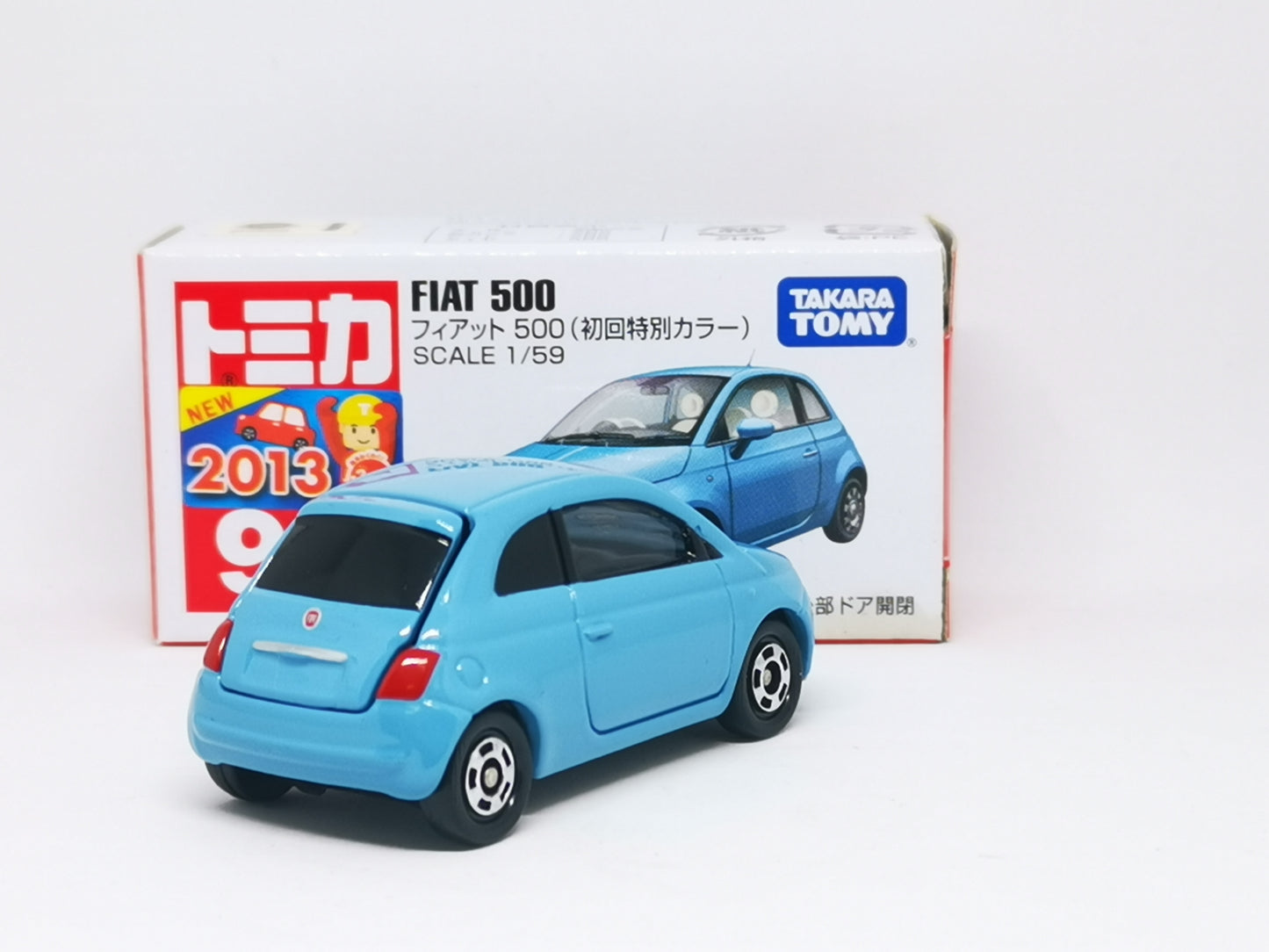 Tomica #90 FIAT 500 1st Edition