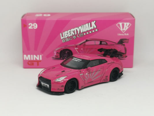 Mini GT #29 LB Works Nissan GT-R Candy Pink