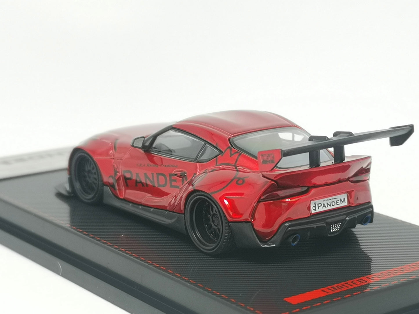 Ignition Model 1:64 Scale Pandem GR Supra (A90) Red Metallic Ignition Model