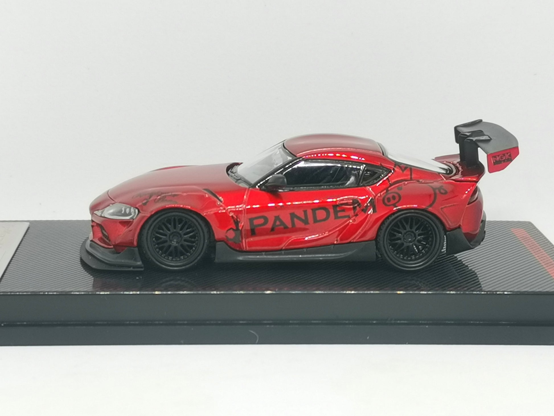 Ignition Model 1:64 Scale Pandem GR Supra (A90) Red Metallic Ignition Model
