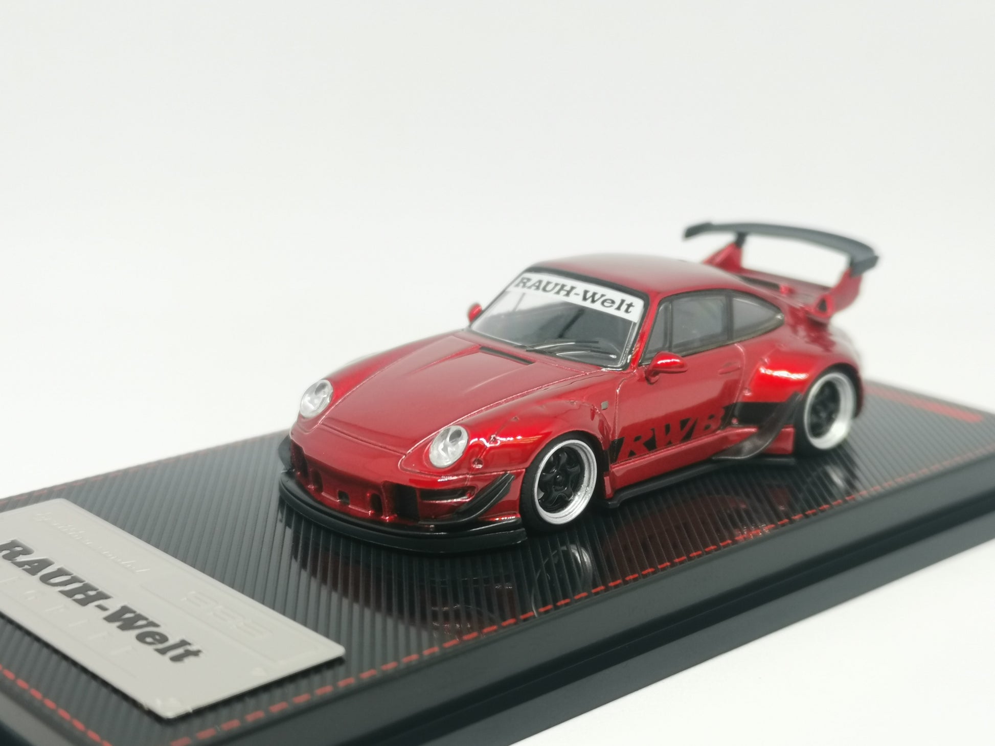 Ignition Model 1:64 Scale Porsche RWB 993 Red Metallic Ignition Model