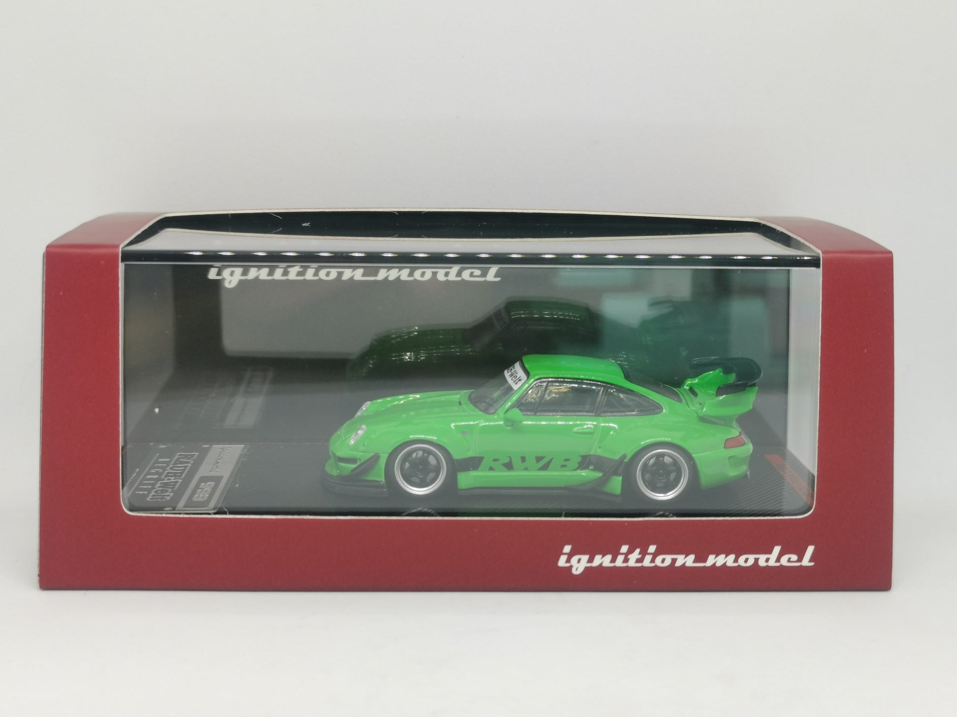 Ignition Model 1:64 Scale Porsche RWB 993 Green Metallic Ignition Model