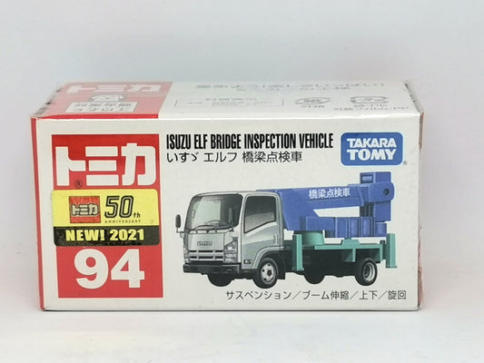 Tomica No.94 Isuzu Elf Bridge Inspection Vehicle
