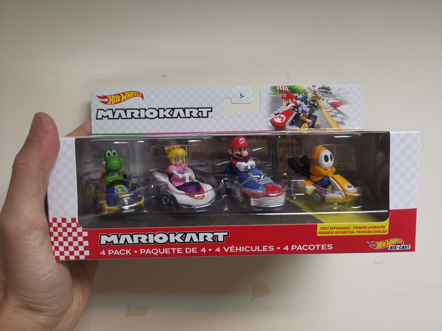 Hot wheels Mario Kart 4 Pack