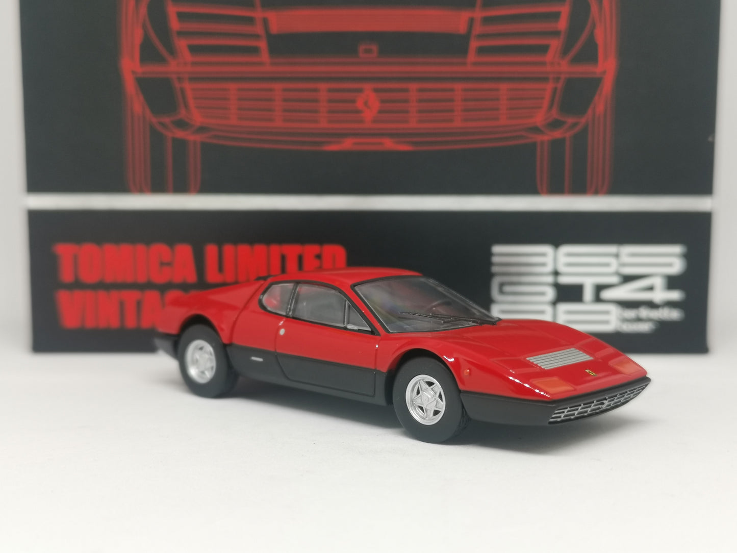 Tomica Limited Vintage Ferrari 365 GT4 BB (Red)