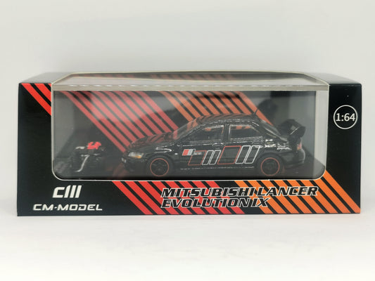 CM Model Mitsubishi Lancer Evolution IX EVO9 Rally Art Black