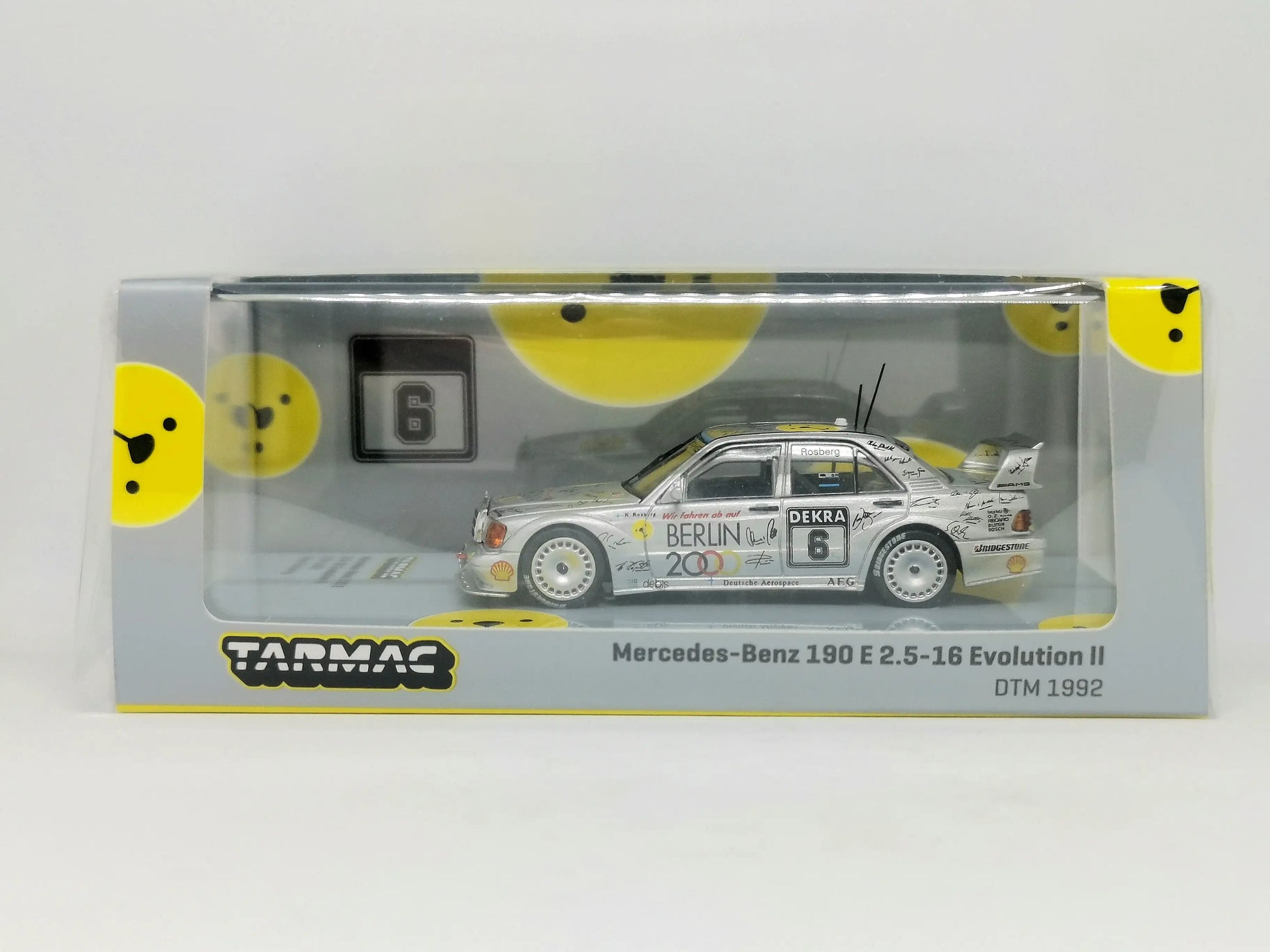 Tarmac Works Mercedes-Benz 190 E 2.5-16 Evo II DTM 1992Keke Rosberg