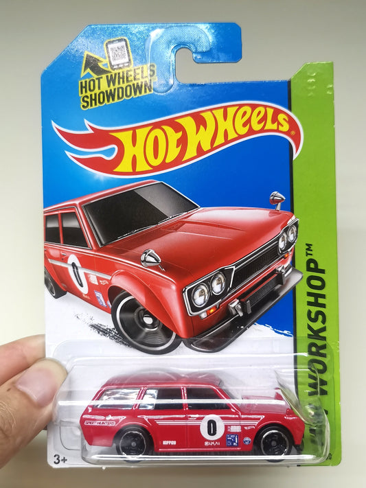 Hot Wheels Datsun 510 Wagon Red