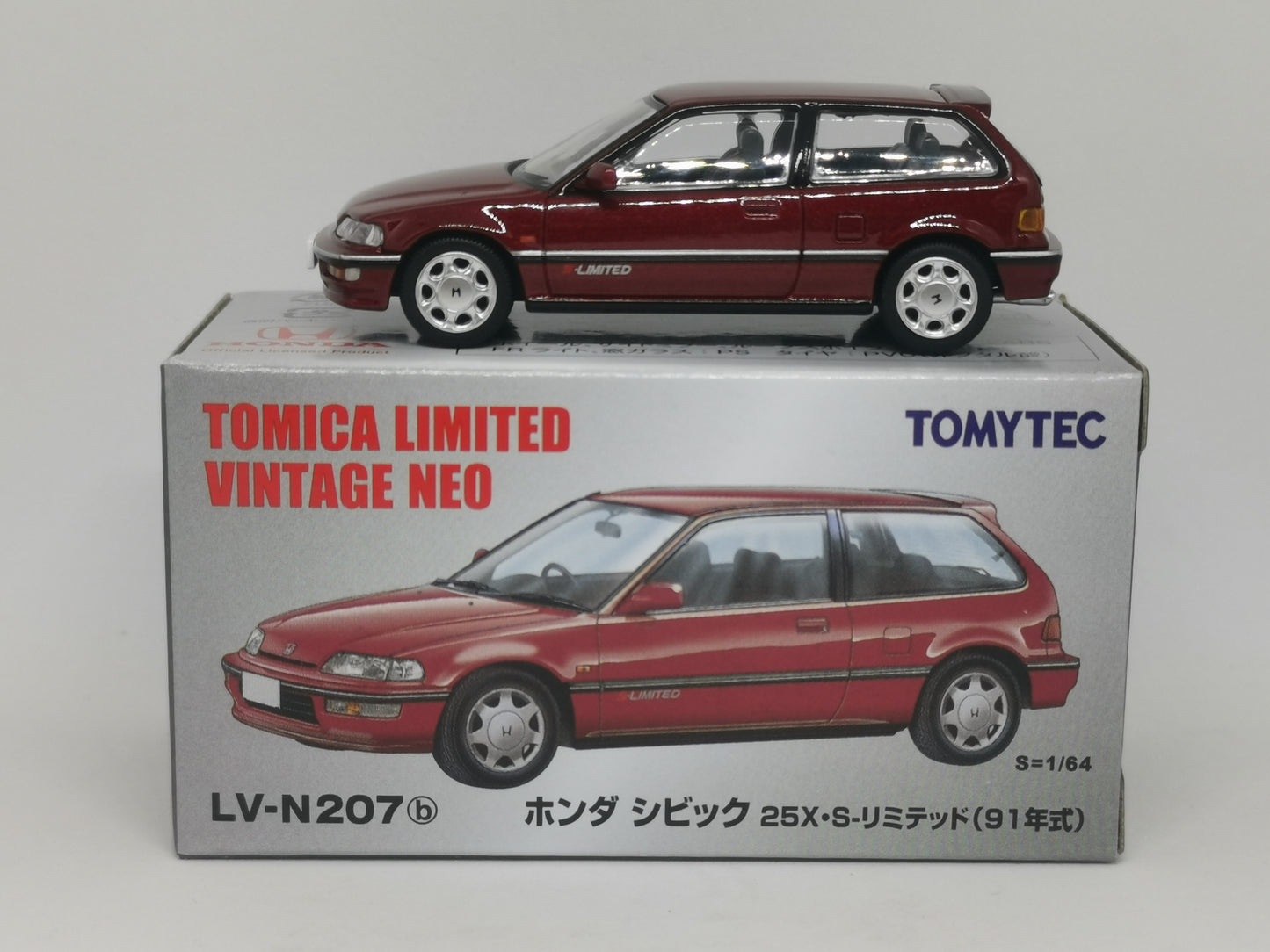 Tomica Limited Vintage Neo LV-N207b Honda Civic 25X-S