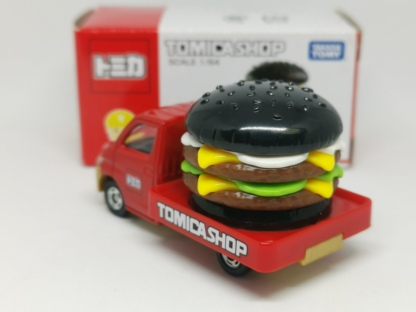 Japan Tomica Shop Exclusive Toyota Town Ace Hamburger broadcasting van