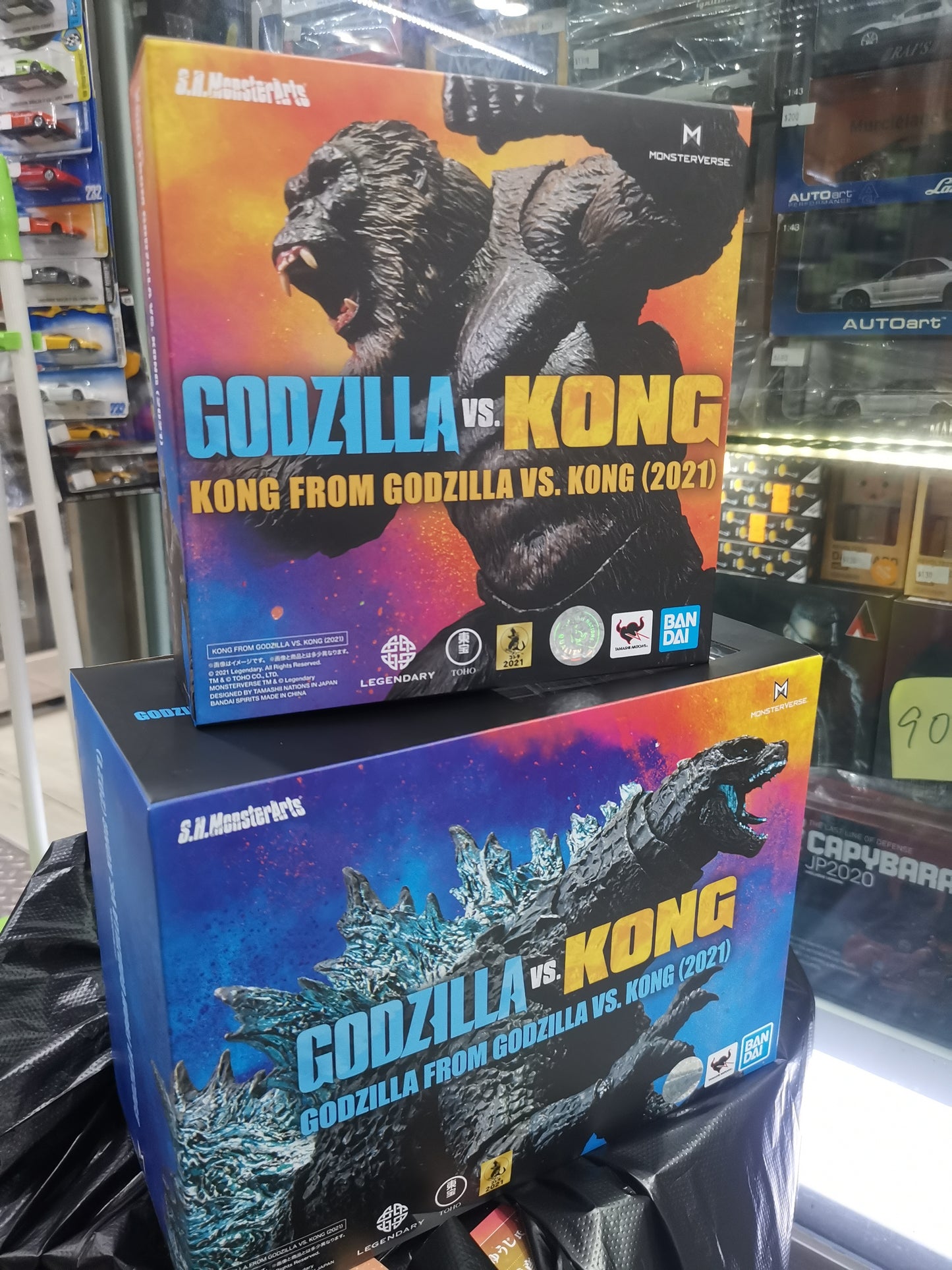 Godzilla VS Kong 2021 Tamashi SH Monster Arts