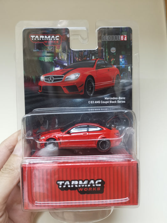 Tarmac Works Mercedes-Benz C 63 AMG Coupé Black Series Red