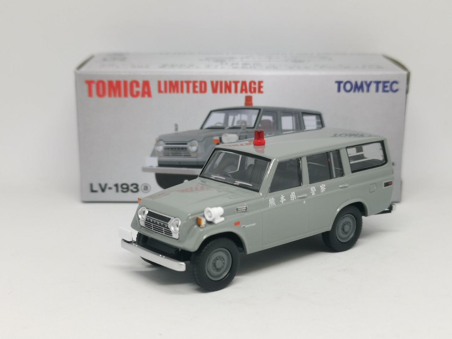Tomica Limited Vintage LV-193a Toyota Land Cruiser FJ56V Japan Kumamoto Police