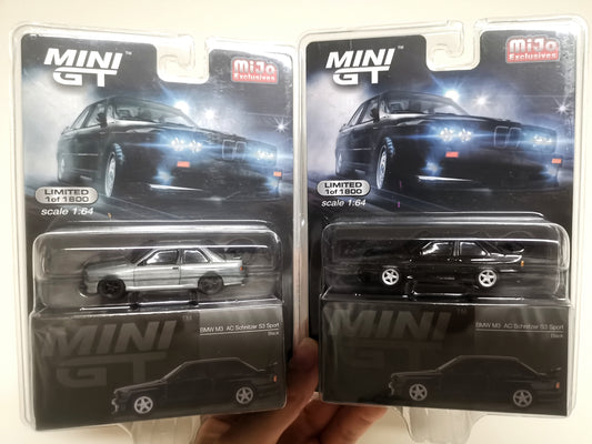 Mini GT x Mijo BMW M3 e30 AC Schnitzer S3 Sport 1:64 scale