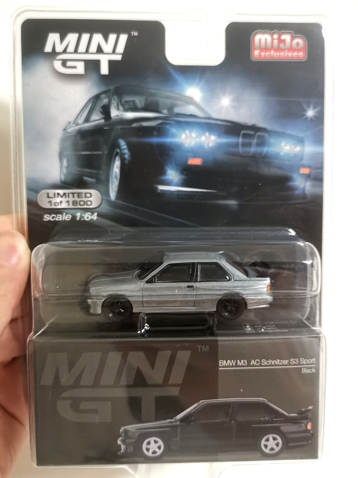 Mini GT x Mijo BMW M3 e30 AC Schnitzer S3 Sport 1:64 scale
