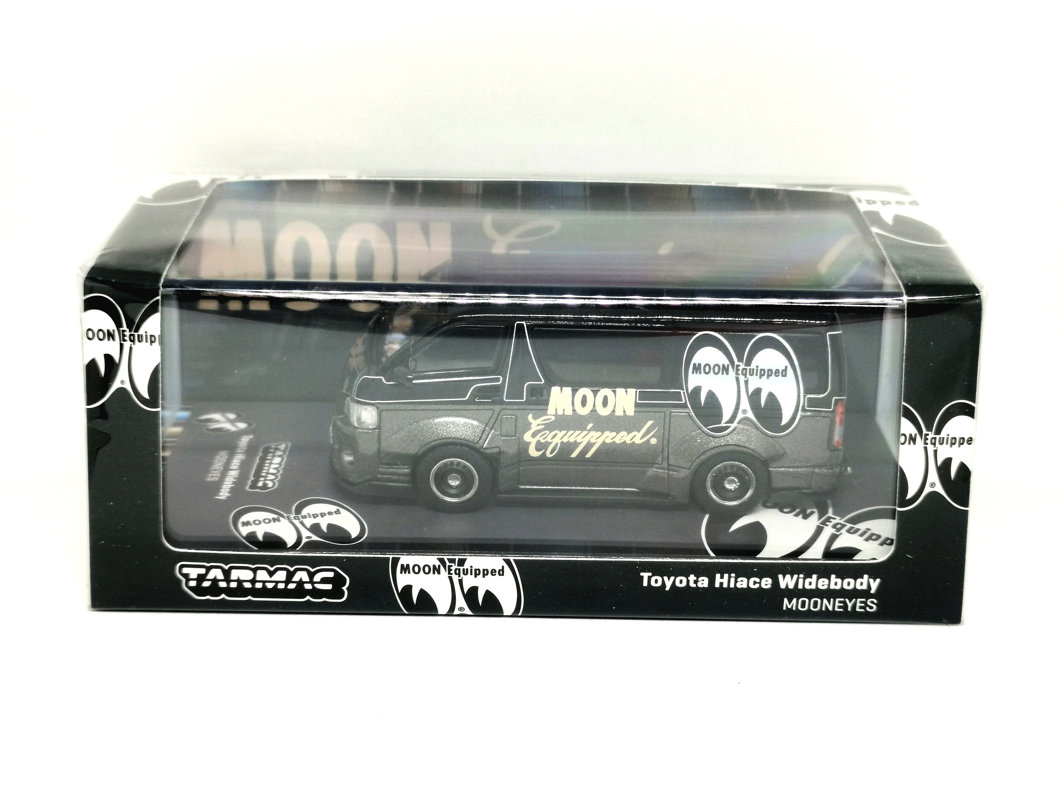 Tarmac Works Toyota Hiace WidebodyMooneyes Black – Mobile