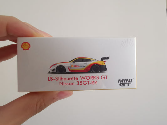 Mini GT Hong Kong Shell Exclusive LB Silhouette Works 35GT-RR