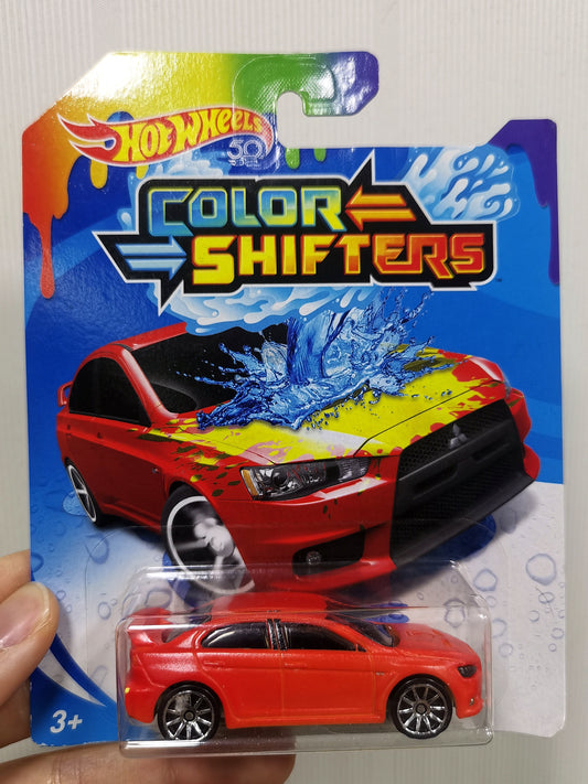 Hot Wheels Color Shifters Mitsubishi Lancer Evolution X