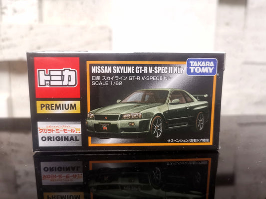 Tomica Premium Orignal Nissan Skyline GT-R V-Spec II Nür