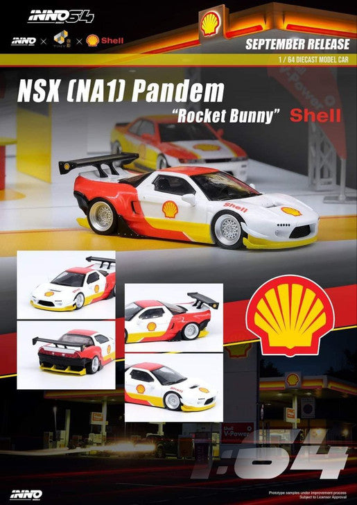 Inno64 HK Toycar event exclusive Honda NSX Rocket Bunny SHELL 1:64 Scale