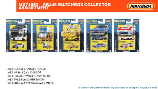 2022 GBJ48 Matchbox Collectors complete set of 5