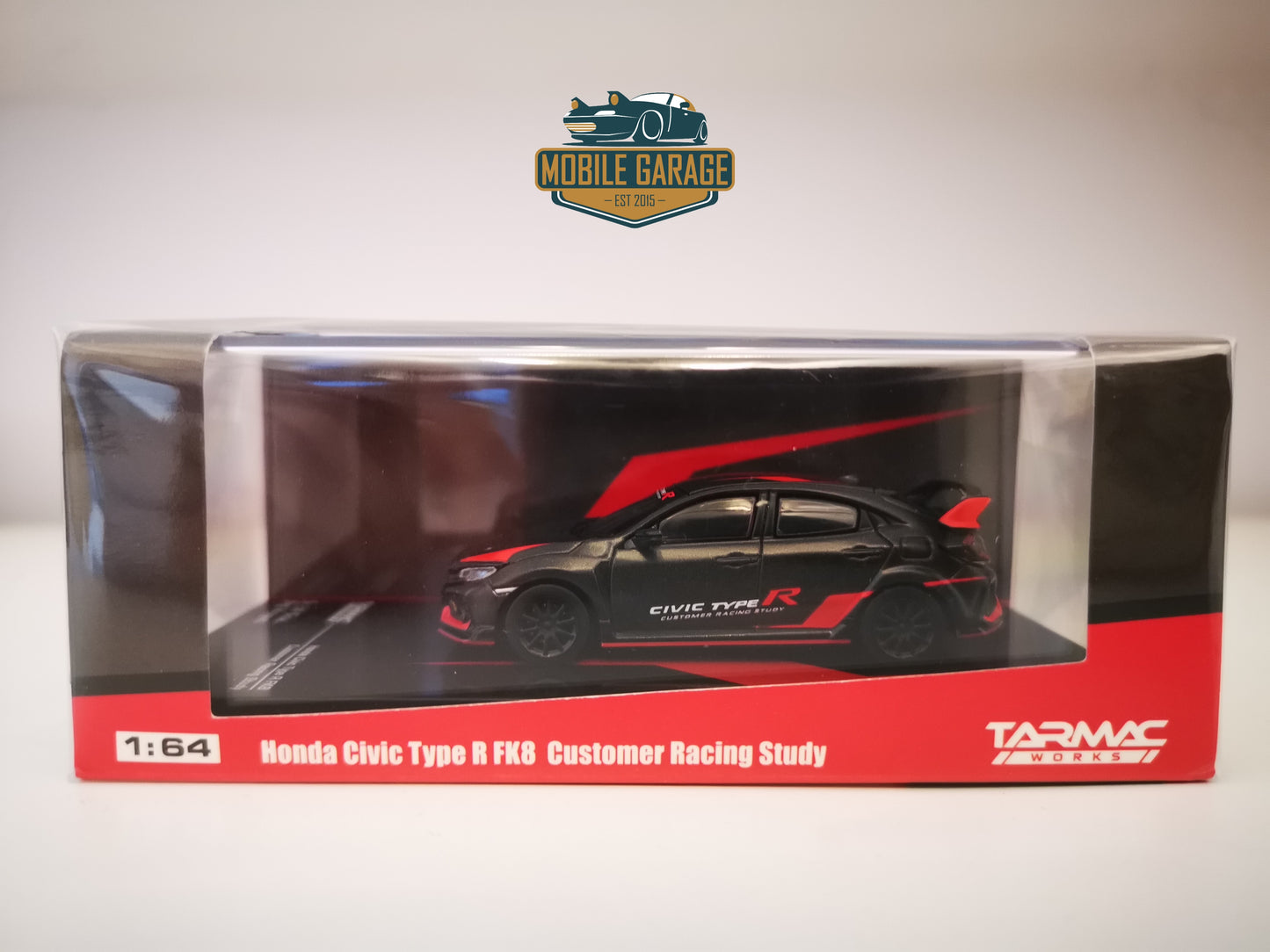 Tarmacworks Honda Civic FK8 TypeR Customer Racing Study 1:64 SCALE NEW IN Box