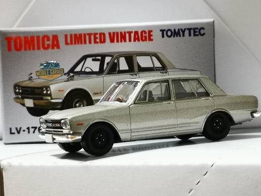 Tomica Limited Vintage LV-176a Nissan Skyline 2000GTR 1:64 SCALE  Silver