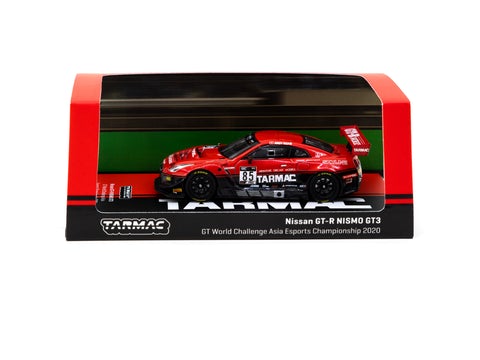 Tarmac Works 1/64 Nissan GT-R NISMO GT3 GT World Challenge Asia Esports 2020 #85 - HOBBY64 Tarmacworks
