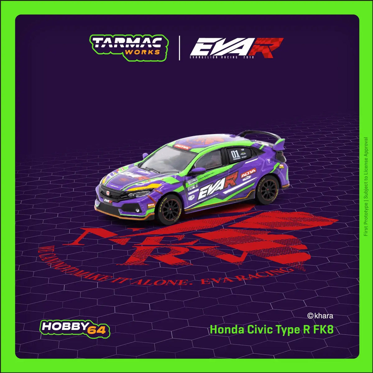Eva R S023 Tarmac Works Honda Civic Type R FK8 EVA Racing – Mobile Garage HK