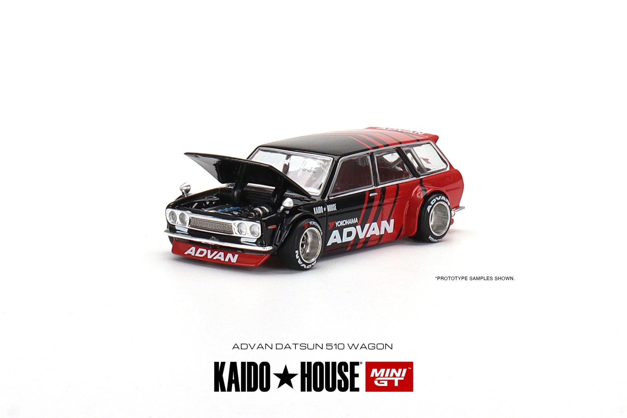 Mini GT x Kaido House 1:64 Datsun 510 Pro Street / Wagon Advan Normal Ver. / Chase Ver.