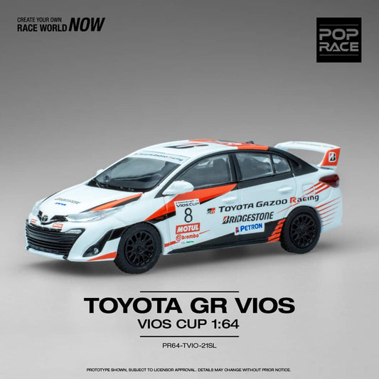 Pop Race 1:64 Toyota GR VIOS Vios Cup