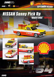 Inno64 HK Toycar Salon Event Exclusive DATSUN SUNNY HAKOTORA Pick-Up Truck Shell