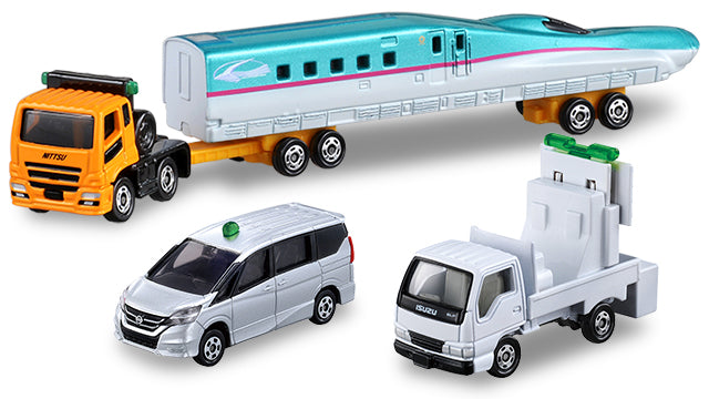 Tomica Gift Set Series Shinkansen transportation trailer set