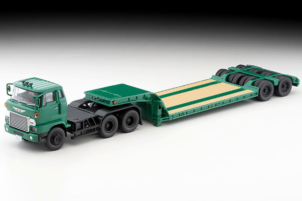 Tomica Limited Vintage Neo LV-N173b Hino HH341 Heavy Equipment Transport Trailer (Green)