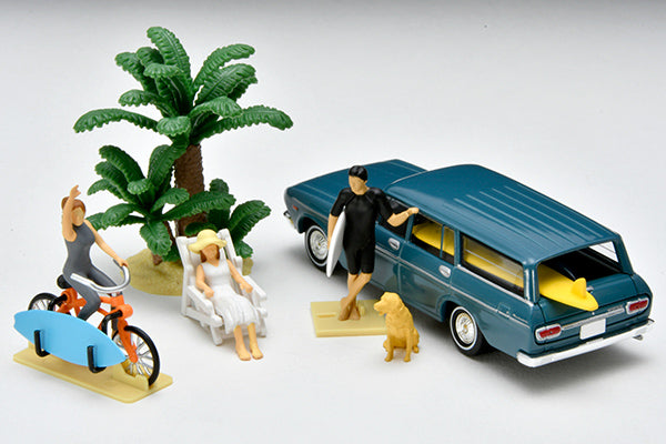 Tomica Limited Vintage Neo Diorama Collection 64 #Car Snap 19a Surfing