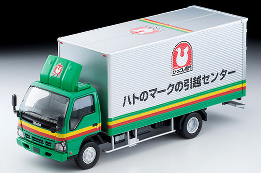 Tomica Limited Vintage Neo LV-N285a Isuzu Elf Panel Van (Pigeon Mark Moving Center)