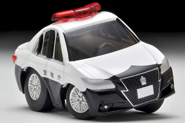 Tomytec Choro Q Zero QS-02a Toyota Crown Athlete Patrol Car (Metropolitan Police Department) Takara Tomy