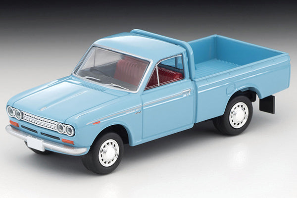 Tomica Limited Vintage LV-195b Datsun Truck 1500 Deluxe (light blue) with figure